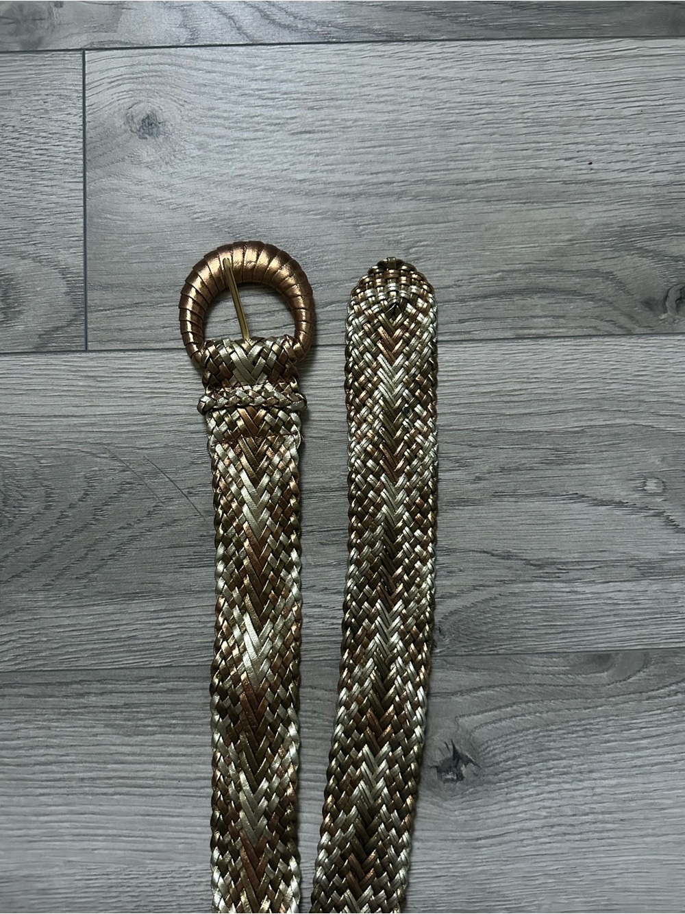 Retro Gold Belt